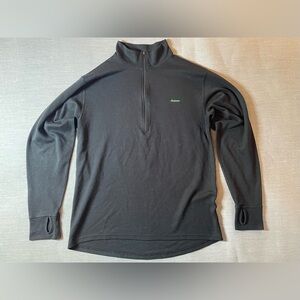 EMS Berglene Performance Midweight Baselayer Men’s Large 1/4 Zip Shirt
